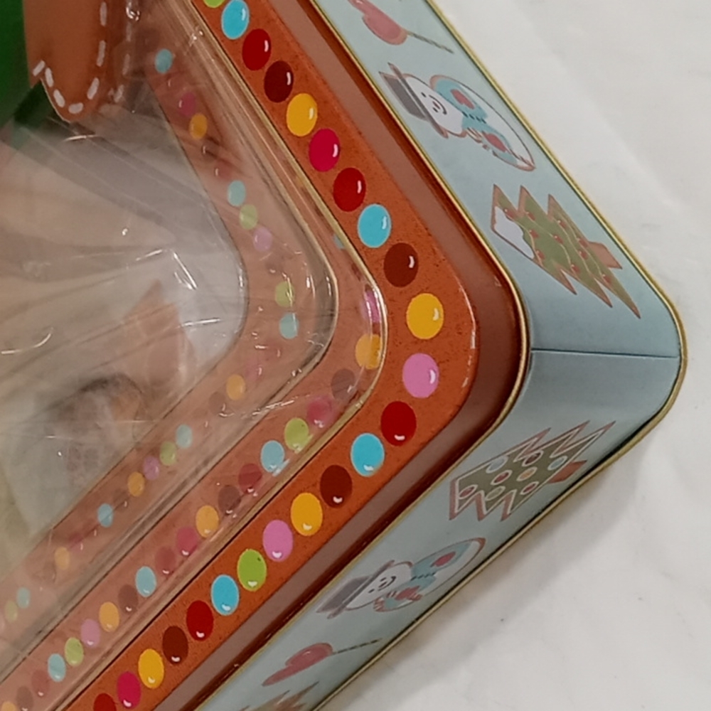 Three Piece Gingerbread Man Nesting Cookie Tins - Picture 5 of 8